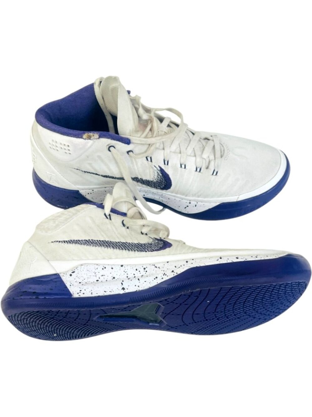 KOBE Basketball Shoes - White & Purple - US Size 8 - Picture 7 of 8